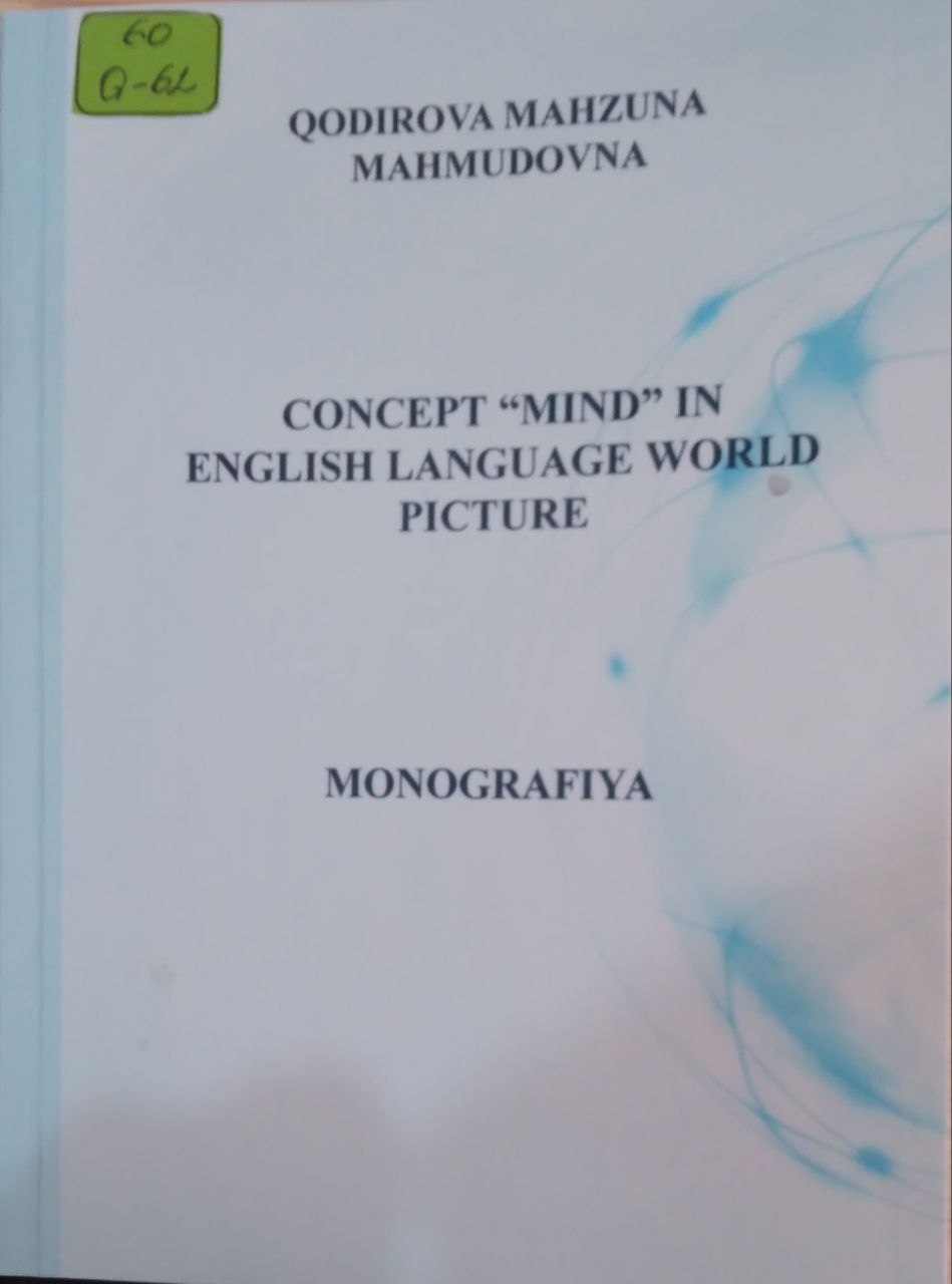 Consert "mind"in english language world picture