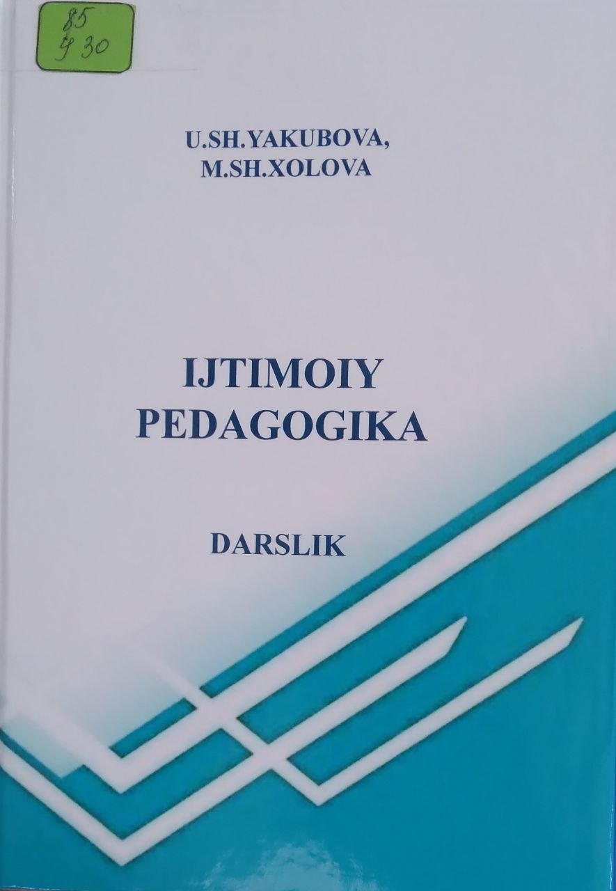 Ijtimoiy pedagogika