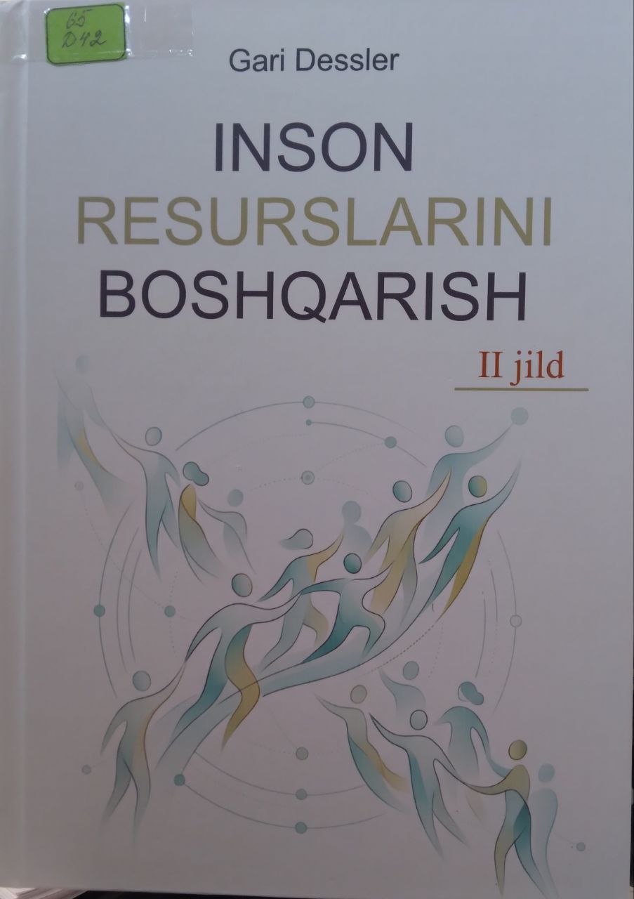Inson resurslarini boshqarish.  II - jild