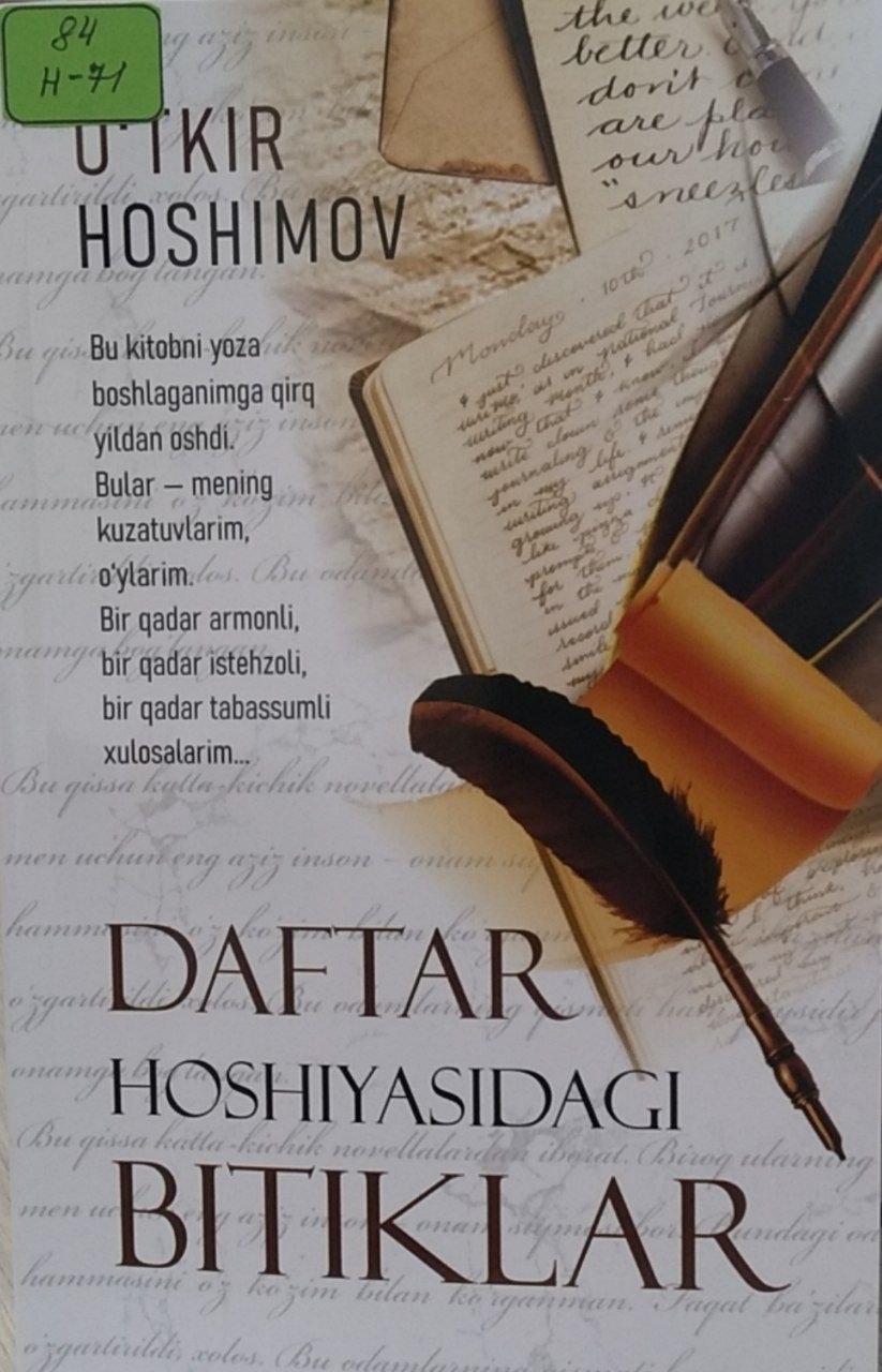Daftar hoshiyasidagi bitiklar