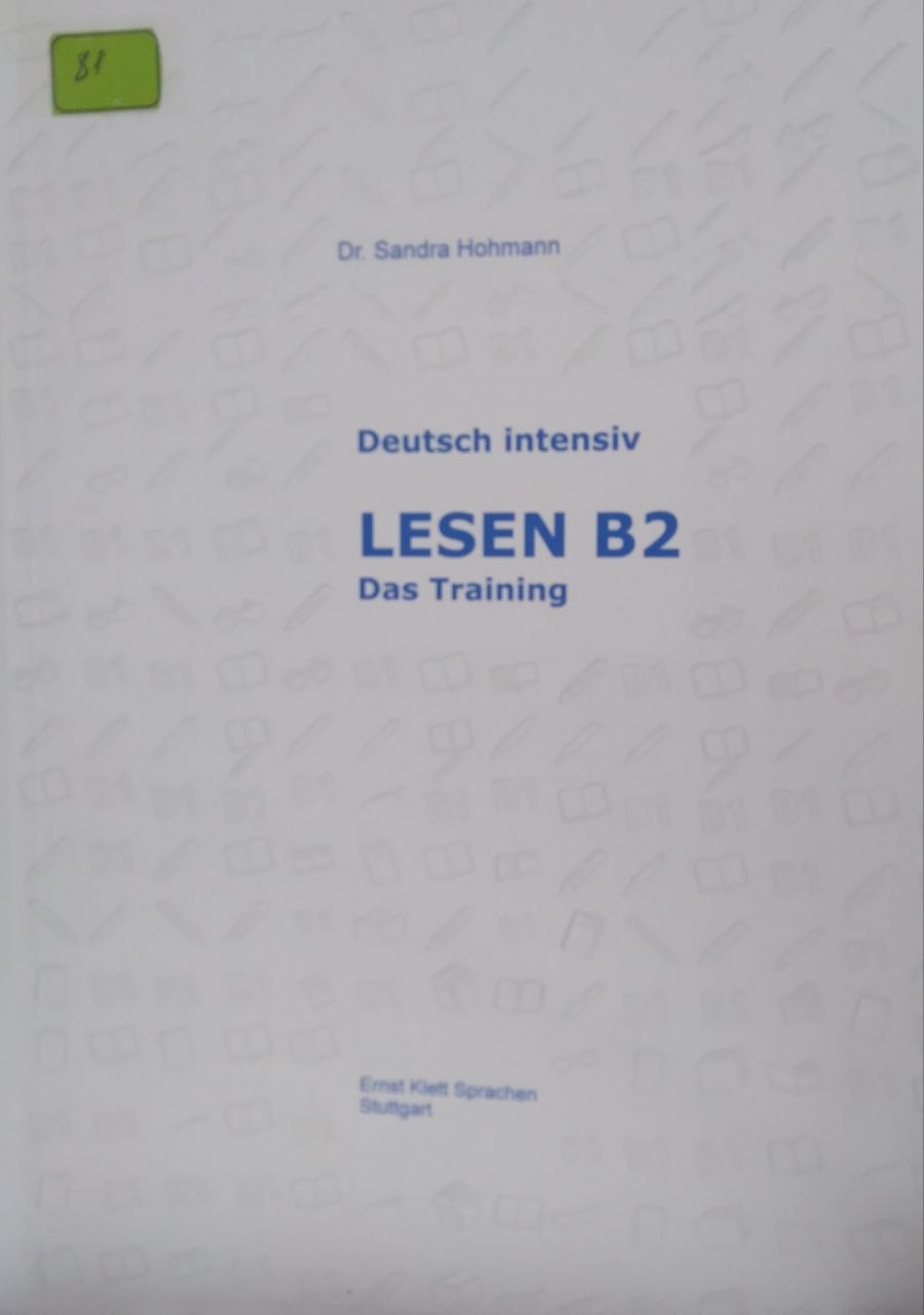 Deutsch intensiv Lesen B 2