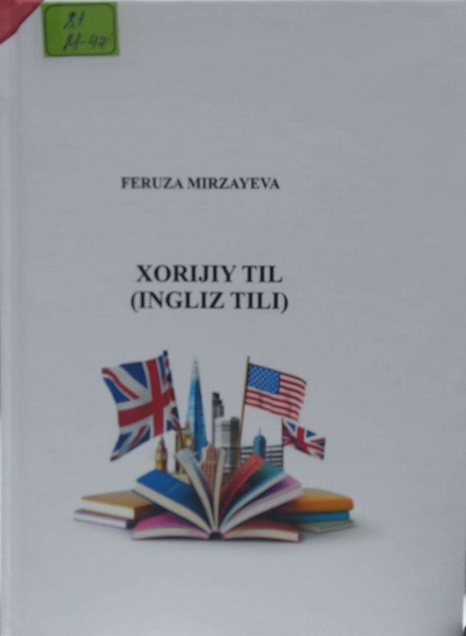 Xorijiy til  (Ingliz tili)