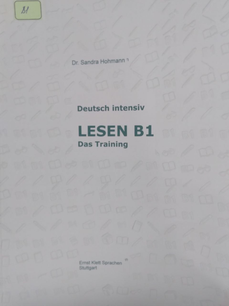 Deutsch intensiv Lesen B 1