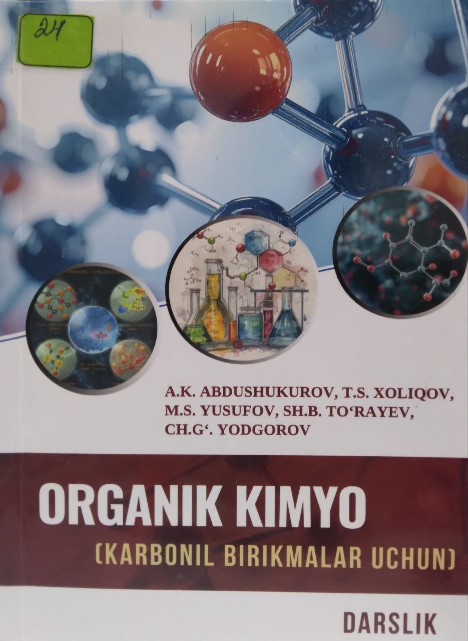 Organik kimyo   Karbonil birikmalar uchun