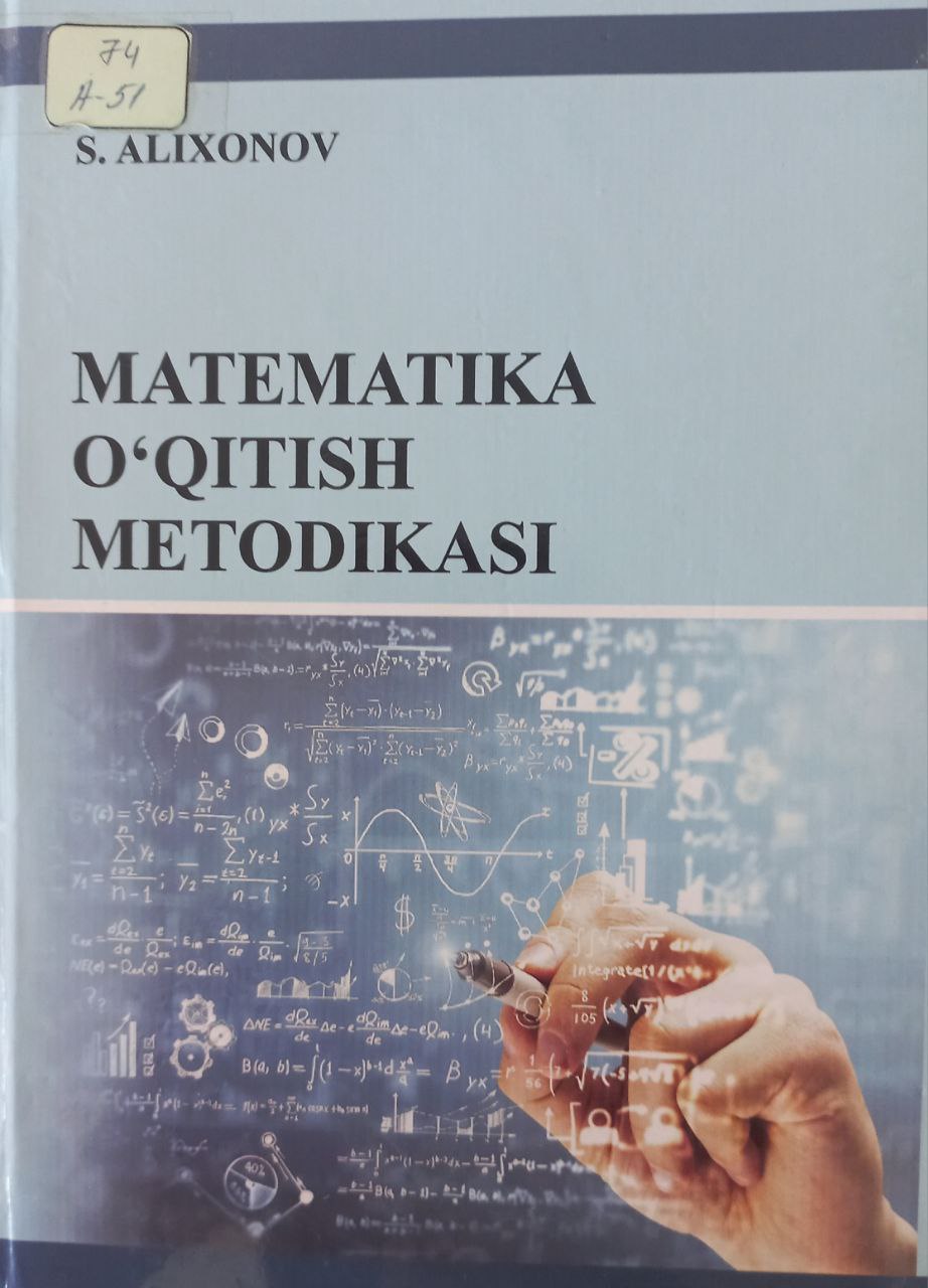 Matematika o'qitish metodikasi
