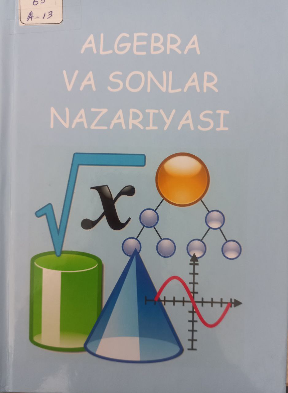 Algebra va sonlar nazariyasi