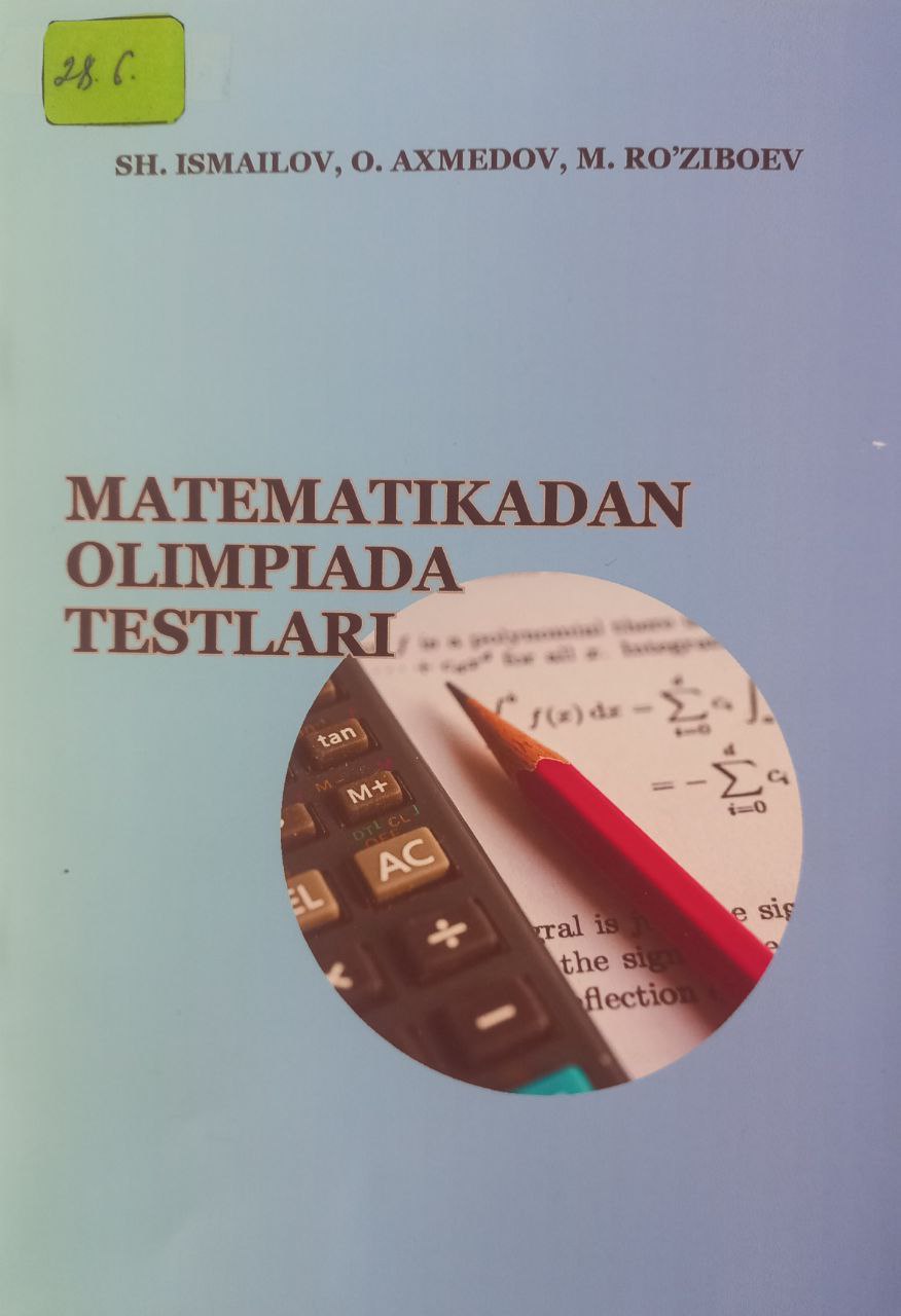 Matematikadan olimpiada testlari