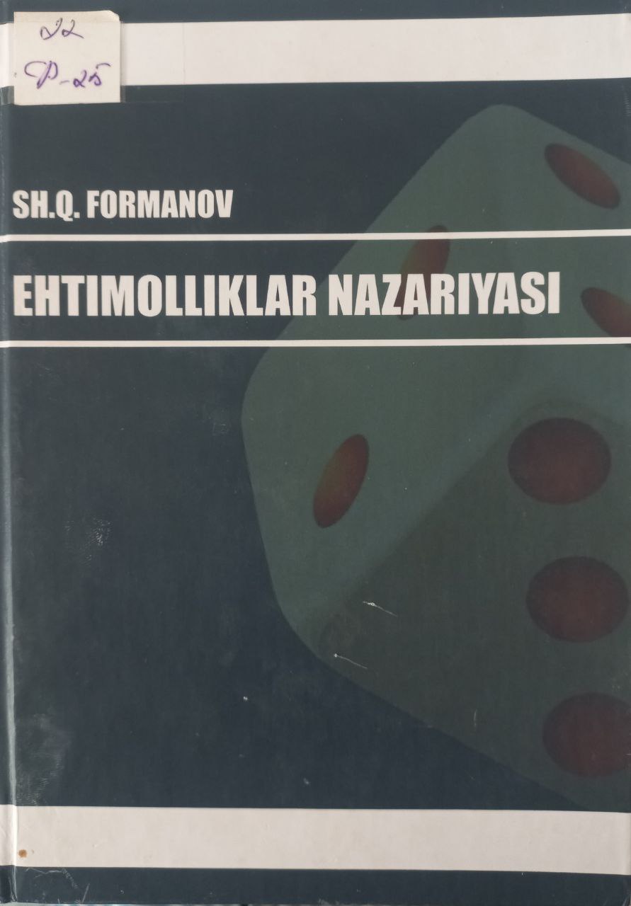 Ehtimollar nazariyasi