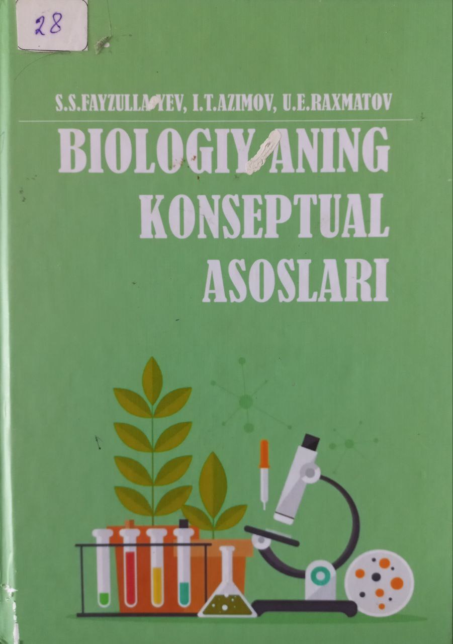BIOLOGIYANING KONSEPTUAL  ASOSLARI