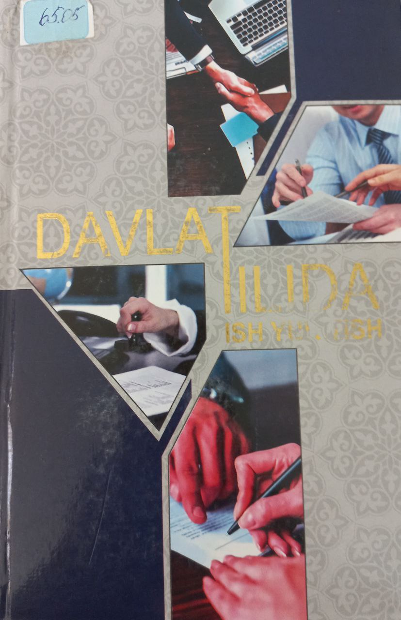Davlat tilida ish yuritish