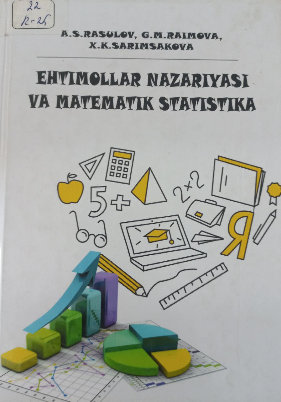 EHTIMOLLAR NAZARIYASI  VA MATEMATIK STATISTIKA