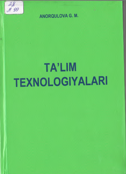 Ta'lim texnologiyalari