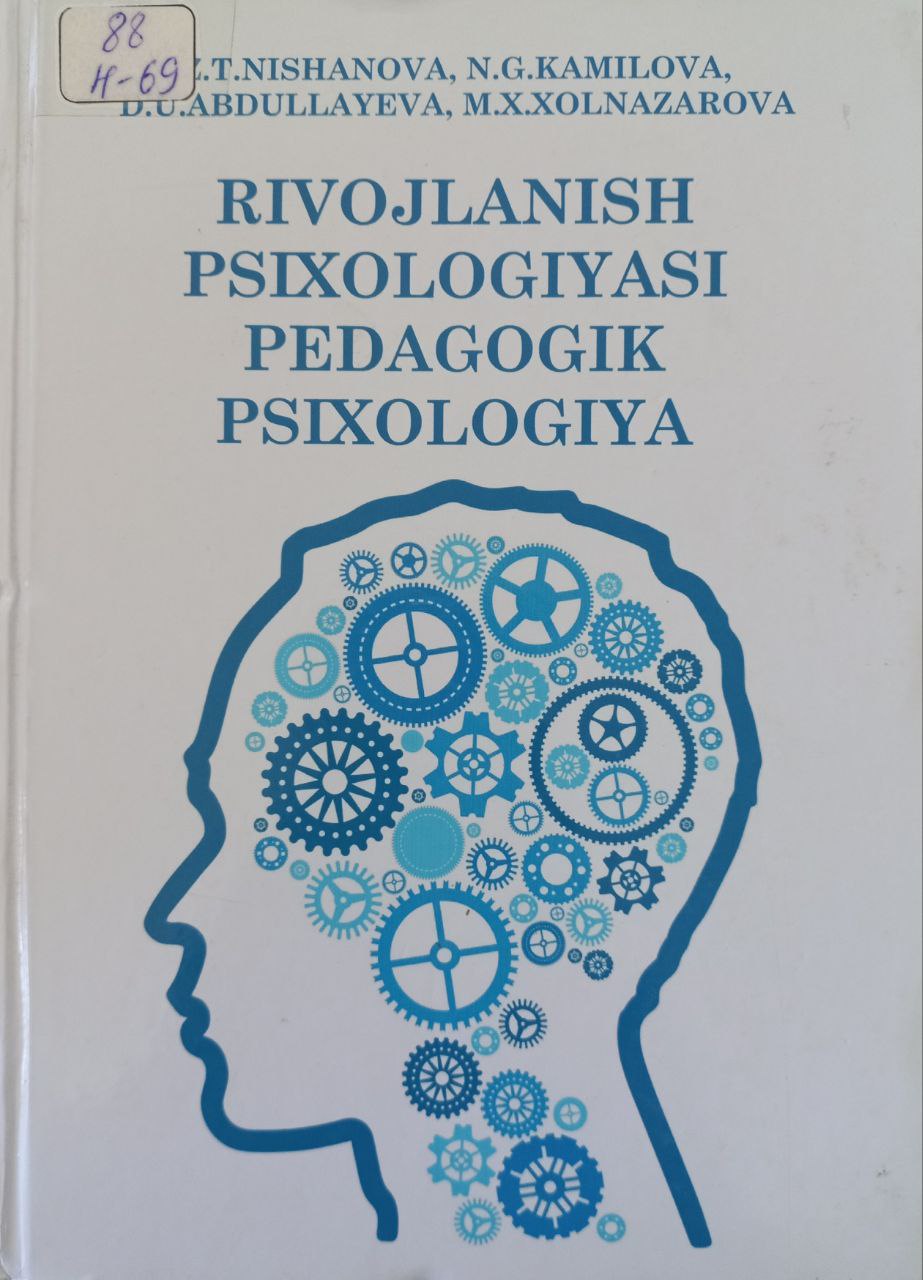 RIVOJLANISH PSIXOLOGIYASL PEDAGOGIK PSIXOLOGIYA