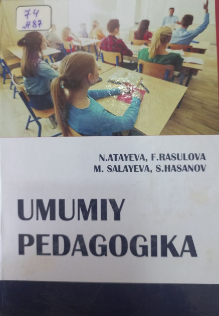 Umumiy pedagogika  II k.