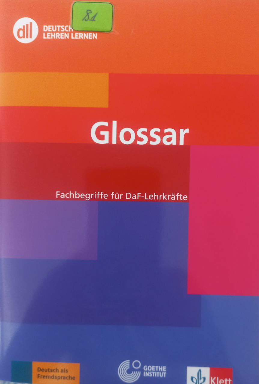 Glossar Glossar