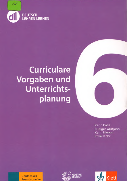 Curriculare Vorgaben und Unterrichts-planung