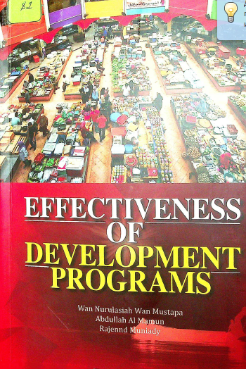 EFFECTIVENESS OF DEVELOPMENT PROGRAMS EFFECTIVENESS OF DEVELOPMENT PROGRAMS