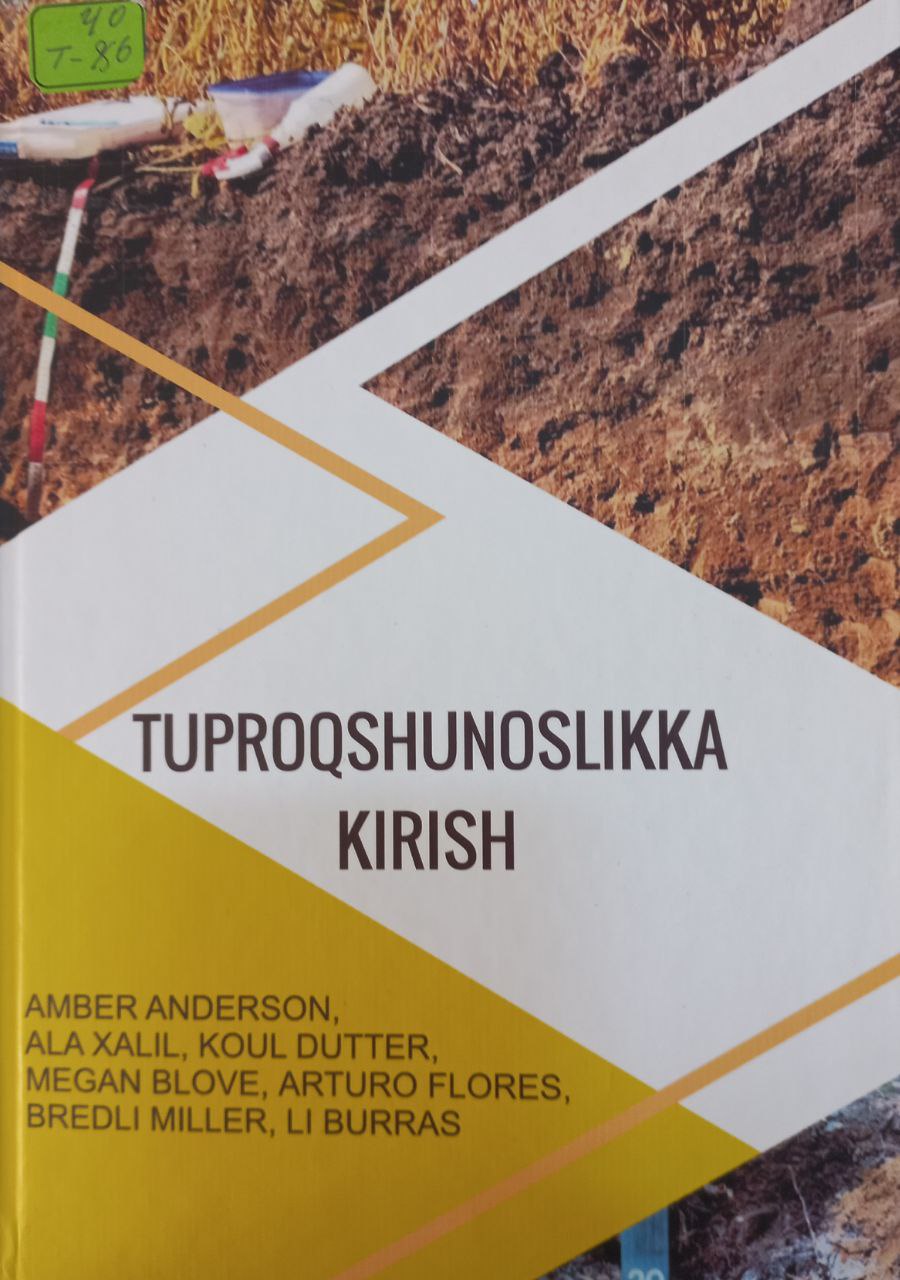 Tuproqshunoslikka kirish