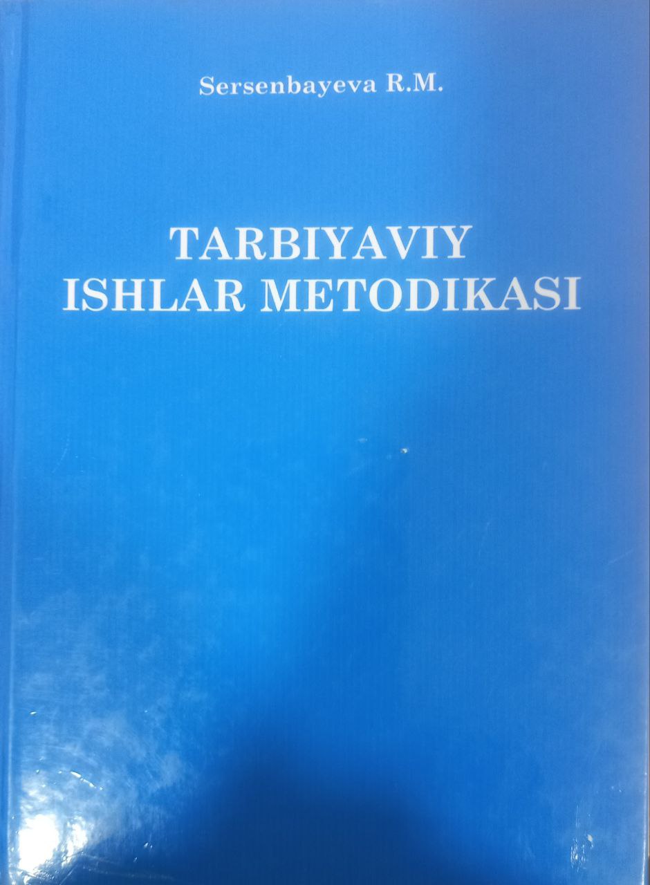Tarbiyaviy ishlar metodikasi