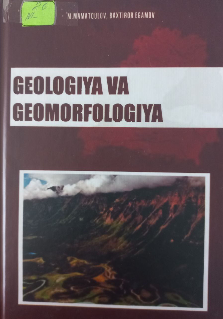 GEOLOGIYA VA GEOMORFOLOGIYA