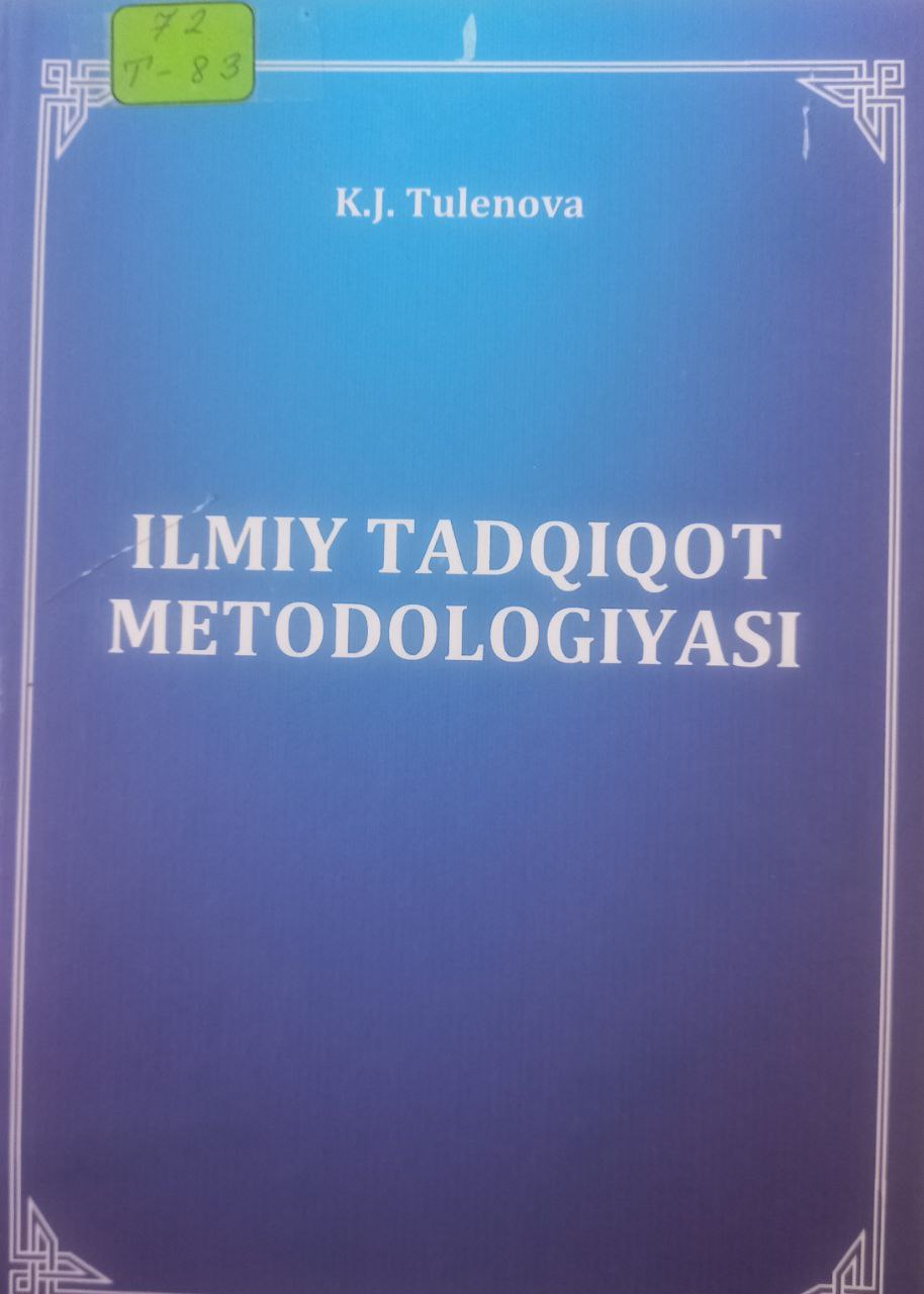 Ilmiy tadqiqot metodologiyasi