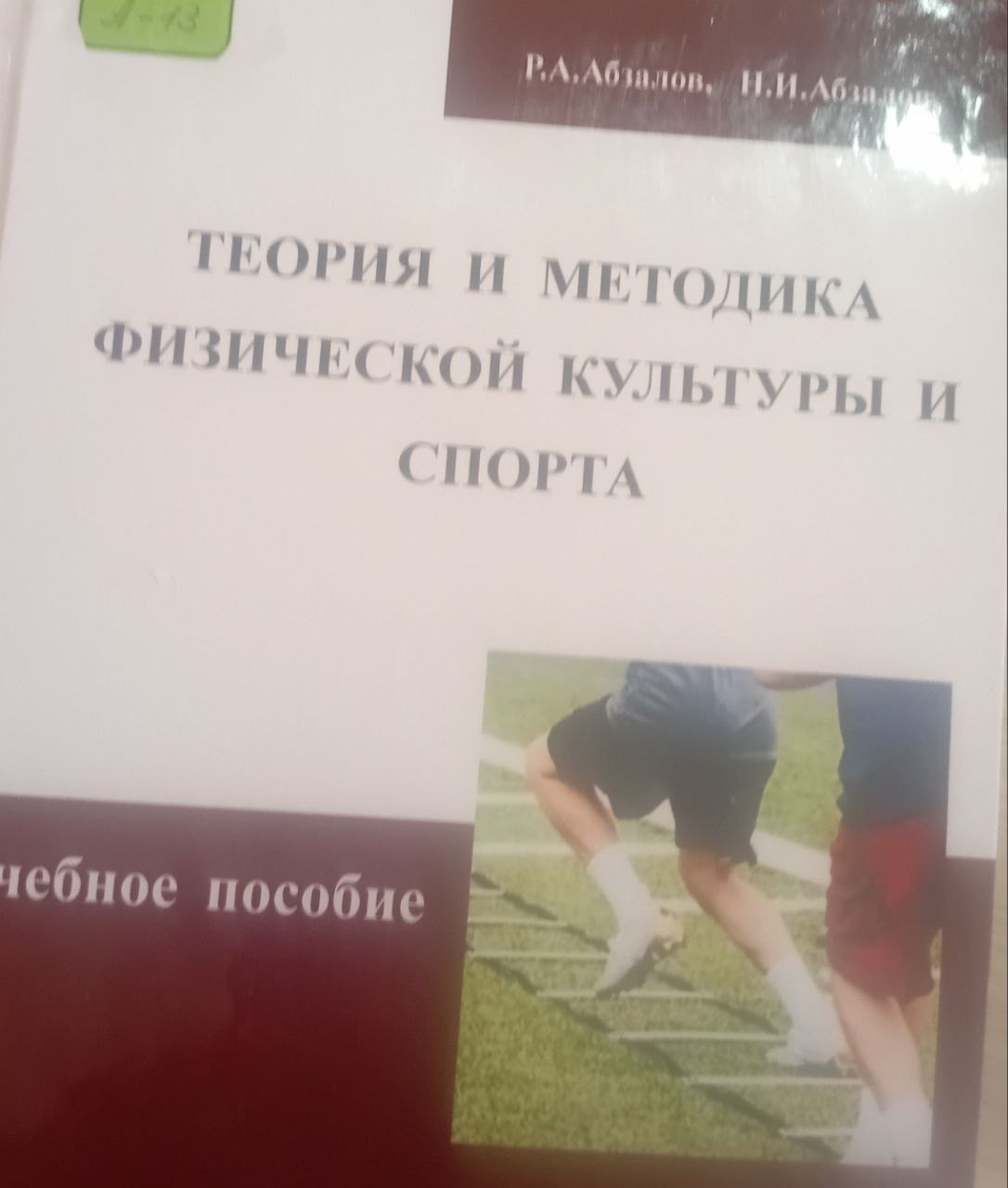 Теория и методика  физической культуры и спорта