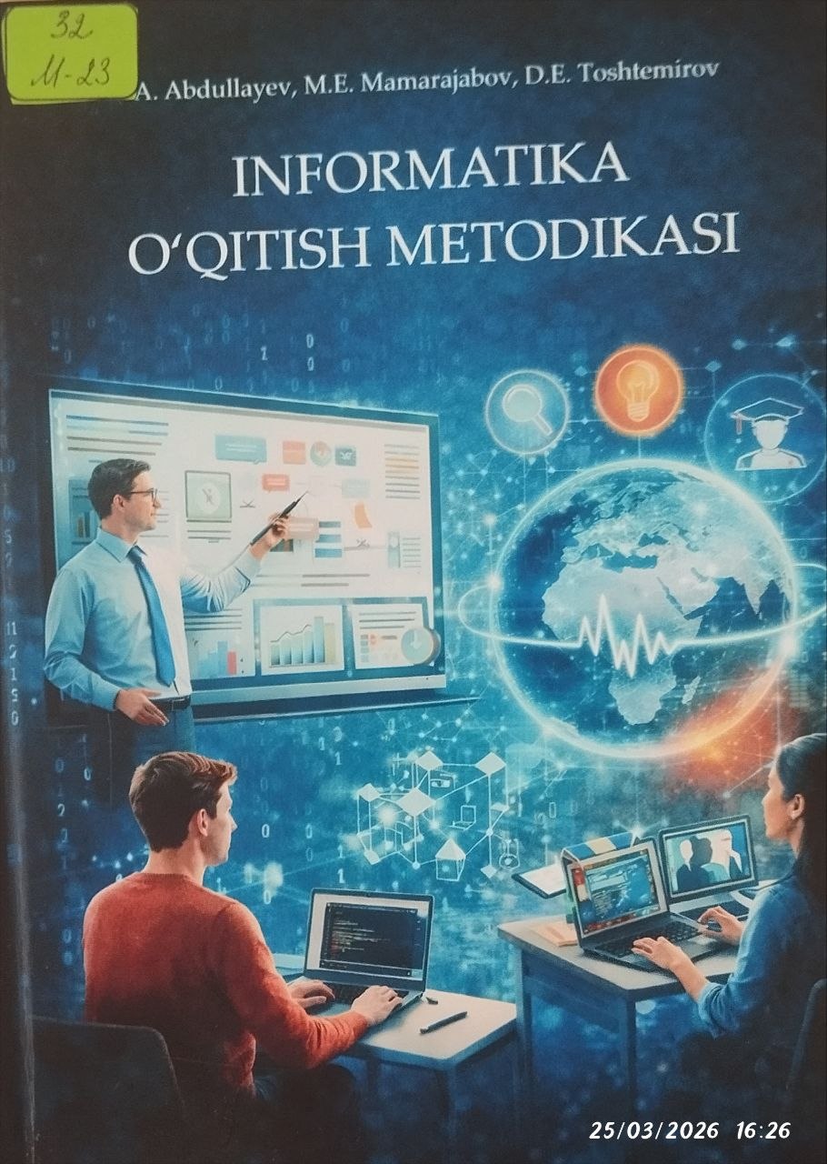 Informatika o'qitish metodikasi