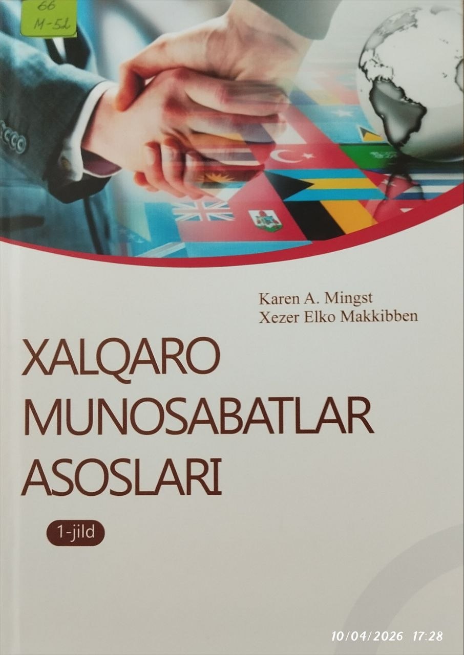 Xalqaro munosabatlar asoslari