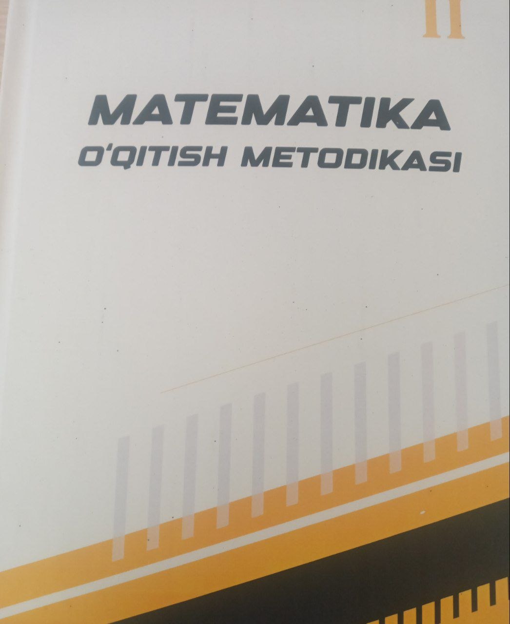 Matematika o'qitish metodikasi II
