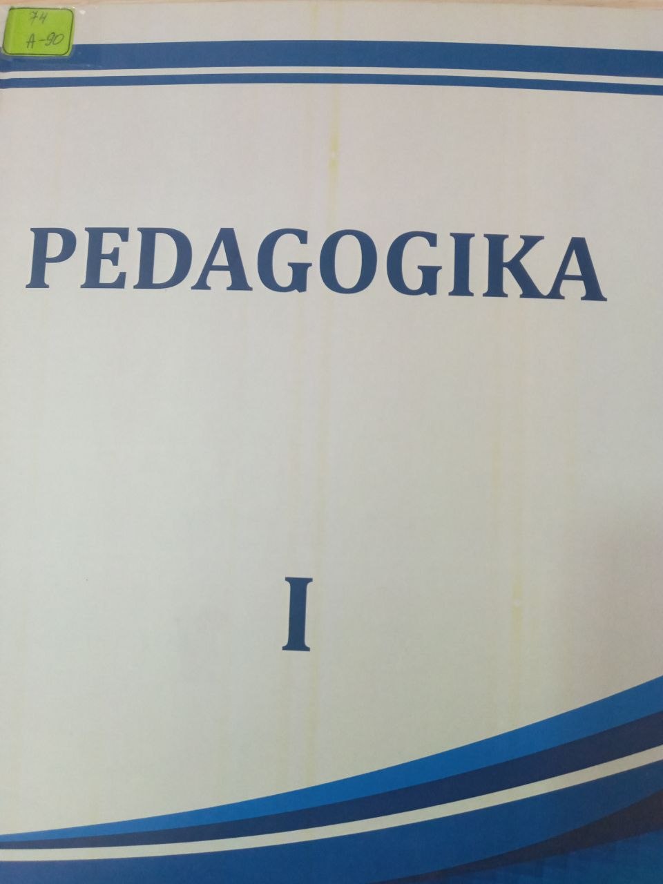 Pedagogika I