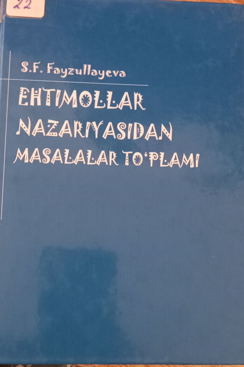 Ehtimollar nazariyasidan masalalar to'plami