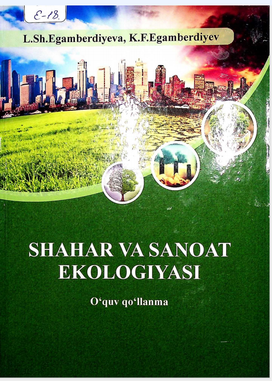Shahar va sanoat ekologiyasi