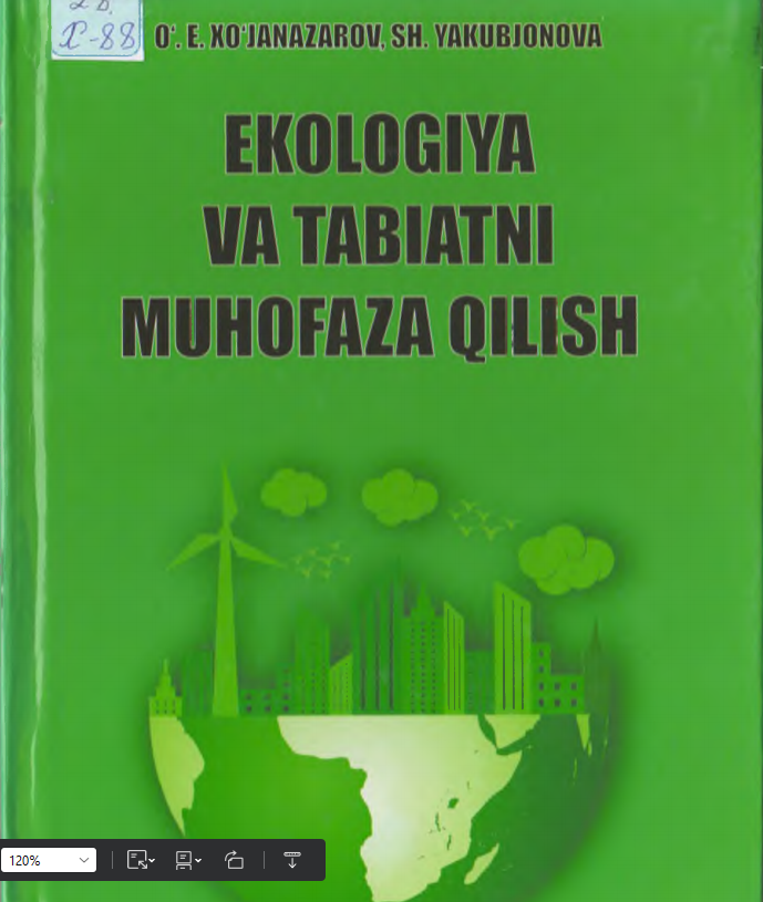 Ekologiya va tabiatni muhofaza qilish