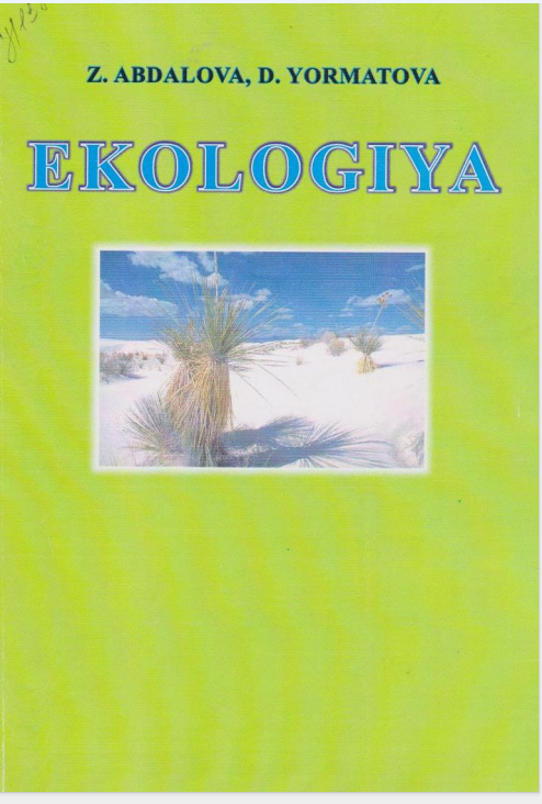 Ekologiya