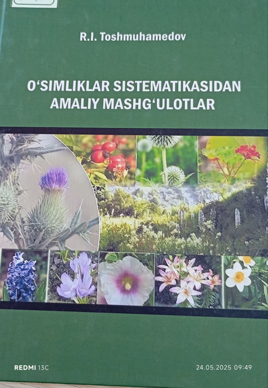 O'simliklar sistematikasidan amaliy mashg'ulotlar