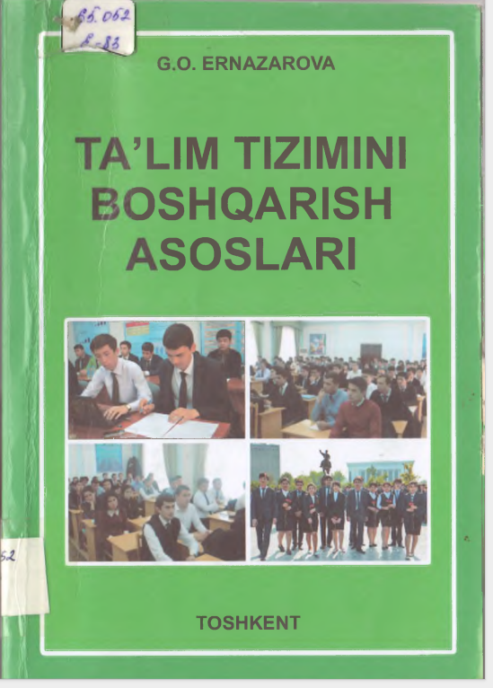 Ta'lim tizimini boshqarish asoslari