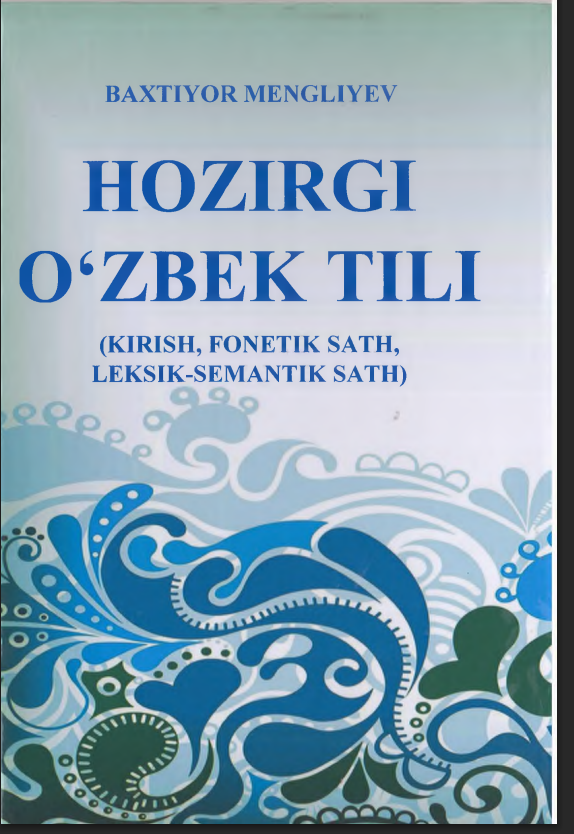 Hozirgi O'zbek tili