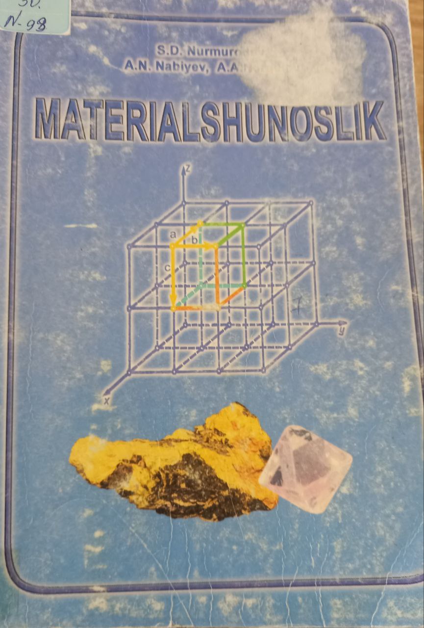 Materialshunoslik