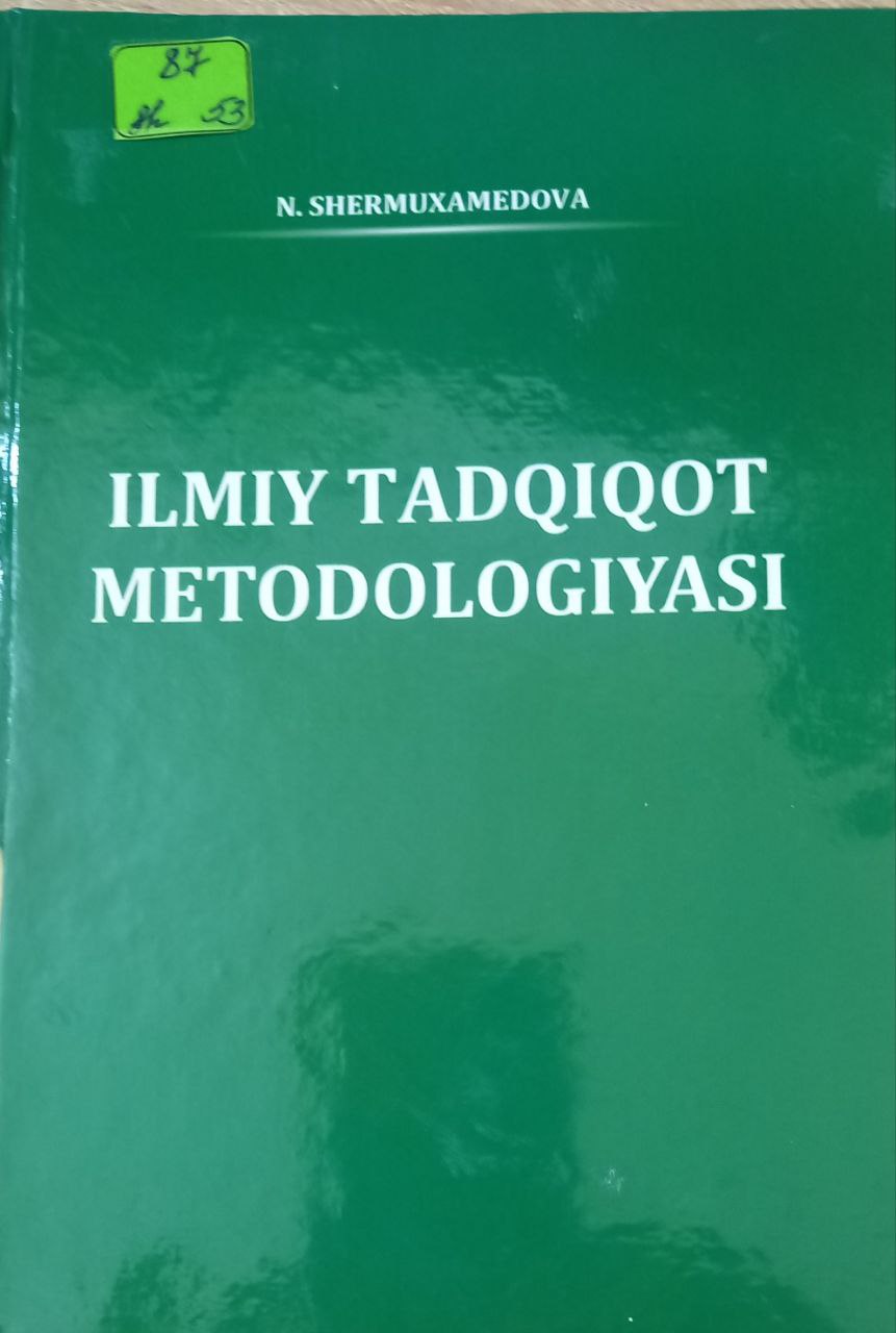 ILMIY TADQIQOT METODOLOGIYASI
