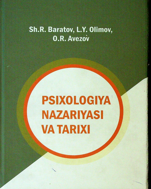 PSIXOLOGIYА NAZARIYASI VA TARIXI