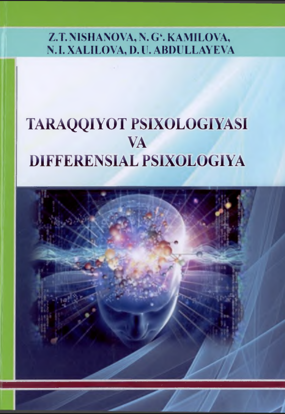TARAQQIYOT PSIXOLOGIYASI VA DIFFERENSIAL PSIXOLOGIYA