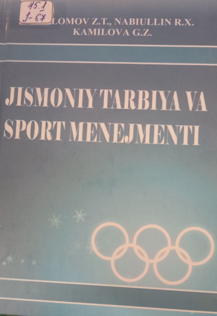 Jismoniy tarbiya va sport menejmenti