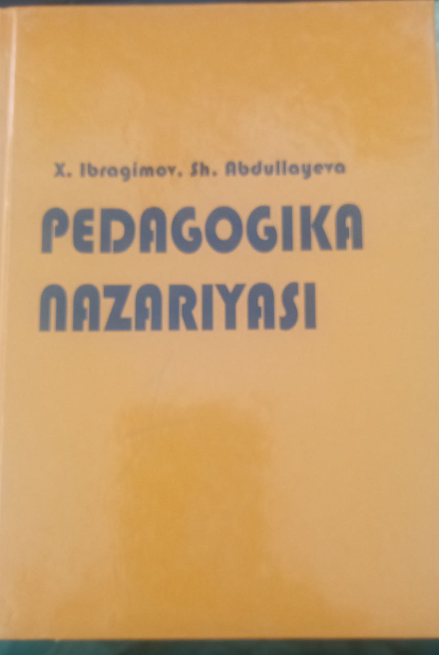 Pedagogika nazariyasi