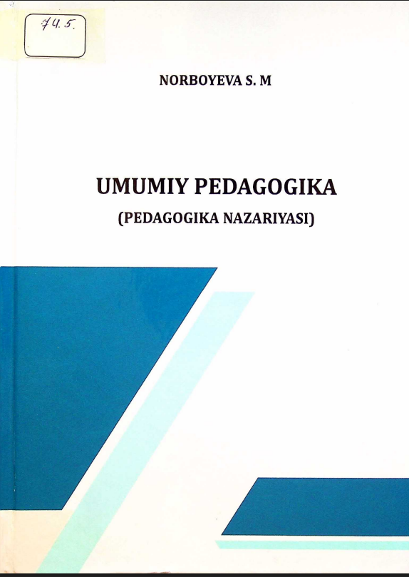 Umumiy pedagogika (Pedagogika tarixi )