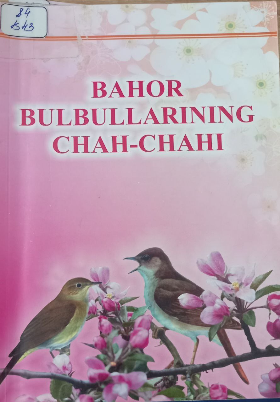 Bahor bulbullarining chah-chahi