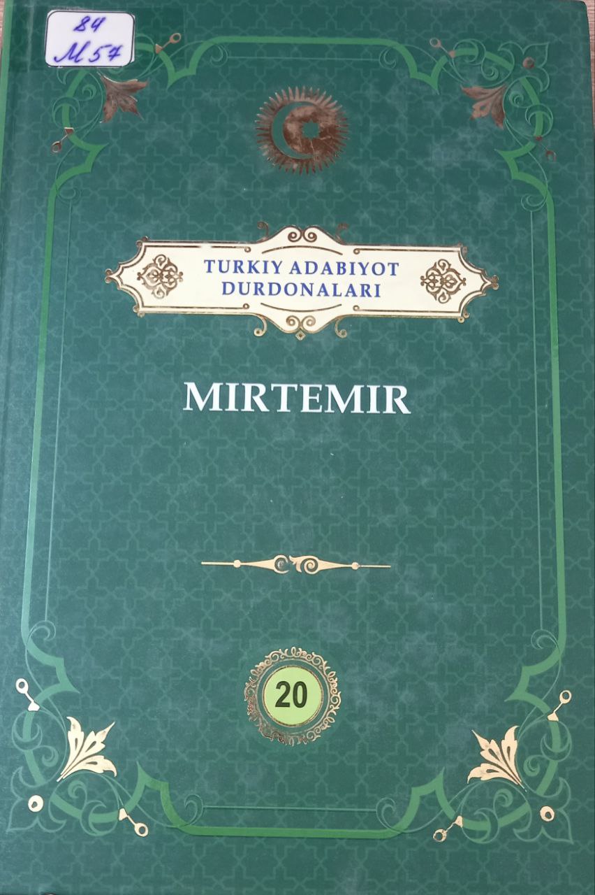 Turkiy adabiyot durdonalari Mirtemir 20