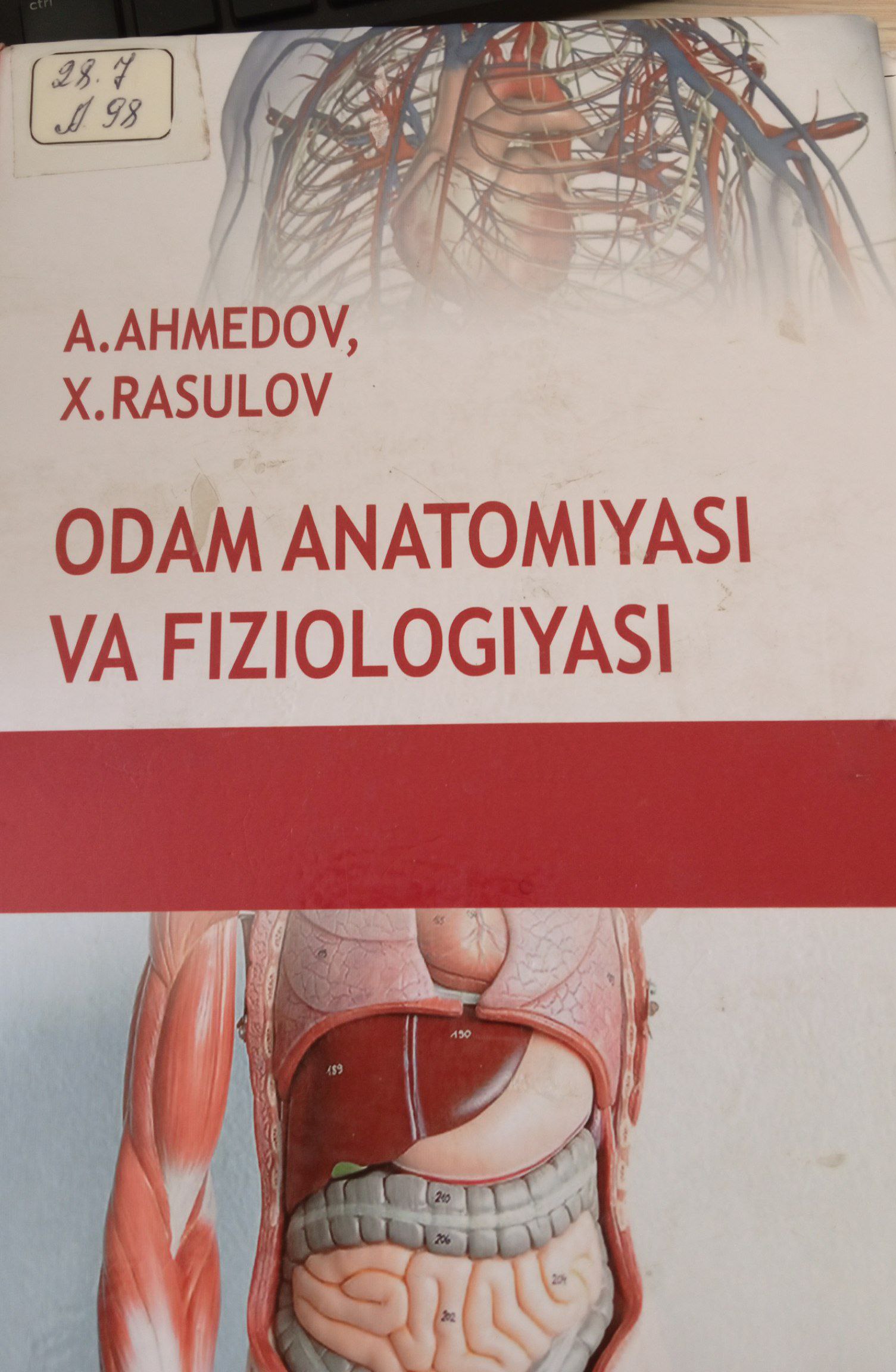 Odam anatomiyasi va fiziologiyasi