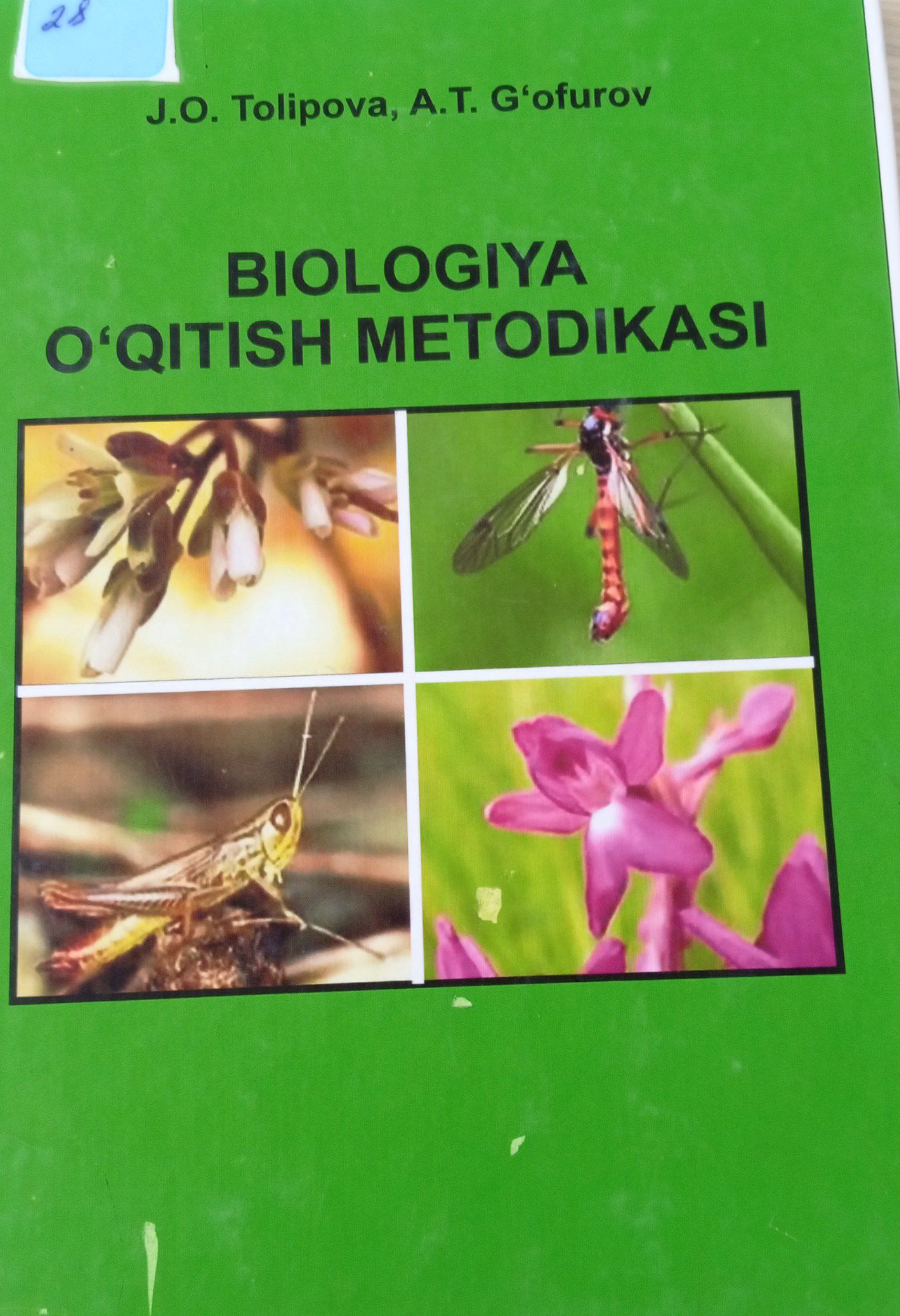 Biologiya o'qitish metodikasi.