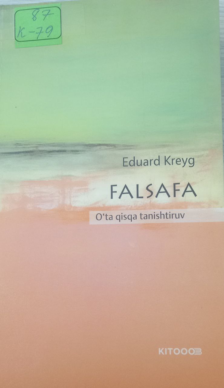 Falsafa  O'rta qisqa tanishtiruv