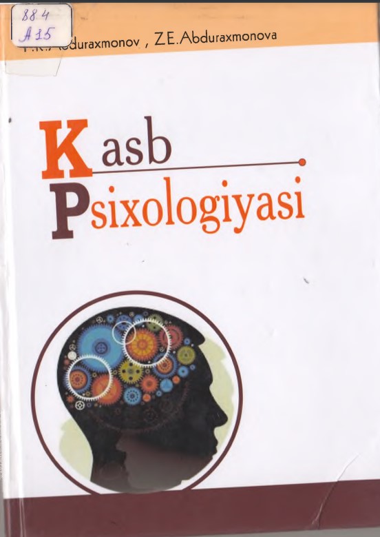 Kasb psixologiyasi.